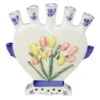 Tulpenvaas Hart Kleurrijke Tulpen