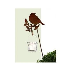 Vogel Op Stang Met Haak - Decoroest