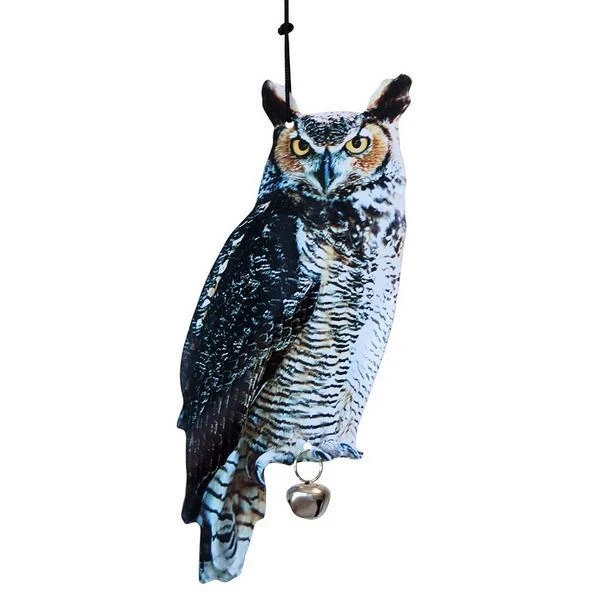 ESSCHERT DESIGN Vogelverschrikker Oehoe Met Belletje