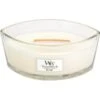 WoodWick Ellipse Candle - White Teak