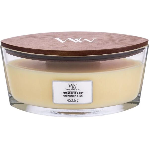 WoodWick Ellipse Candle - Lemongrass & Lily